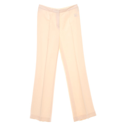 Escada Trousers Silk in Cream