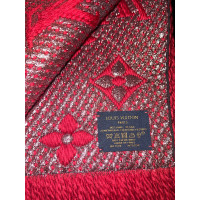 Louis Vuitton Sciarpa in Lana in Rosso