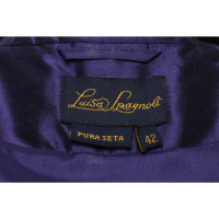 Luisa Spagnoli Blazer Silk in Violet
