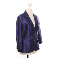 Luisa Spagnoli Blazer in Seta in Viola