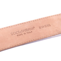 Dolce & Gabbana Cintura in Pelle