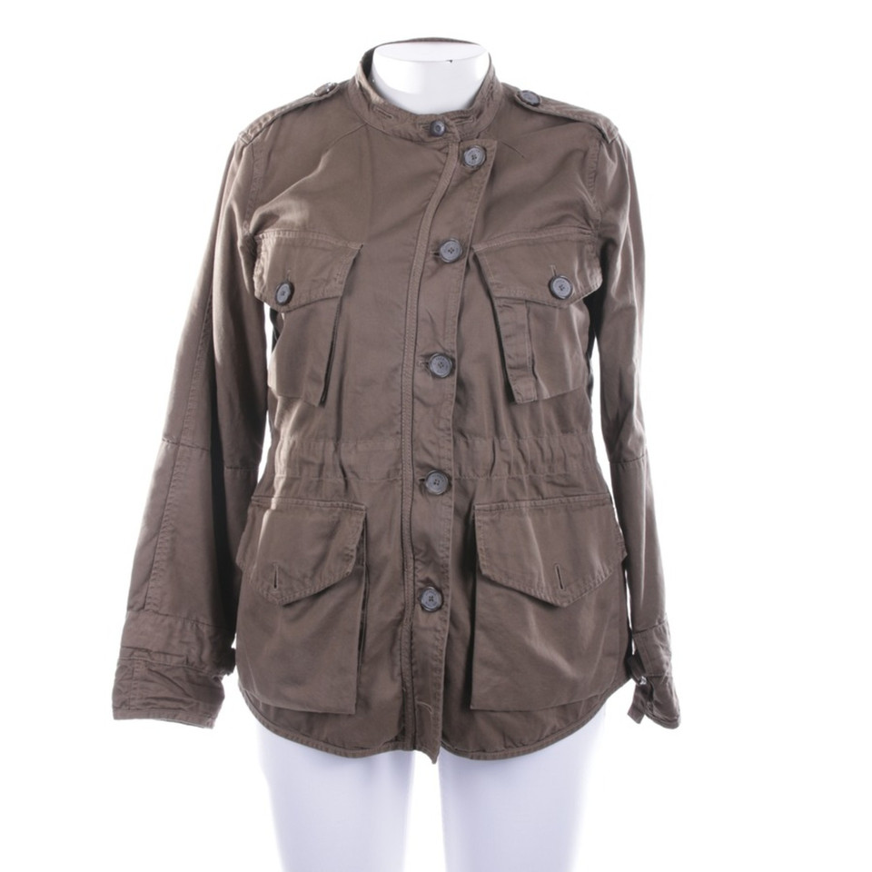 Closed Jacket/Coat Cotton in Brown