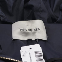 Yves Salomon Jacket/Coat in Black