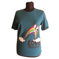 Moschino Love Top Cotton in Green