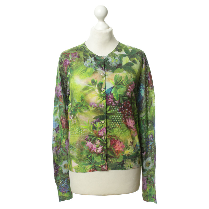 Paul Smith Cardigan with a floral pattern 