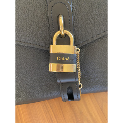 Chloé Aby Medium Leather in Black