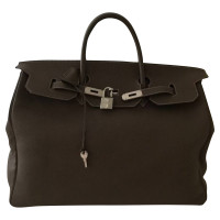 Hermès Birkin Bag Leer in Taupe