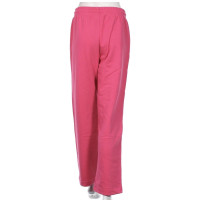 Ganni Hose aus Baumwolle in Rosa / Pink