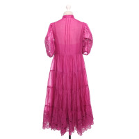 Zimmermann Dress Linen in Pink