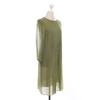 Schumacher Dress Silk in Green