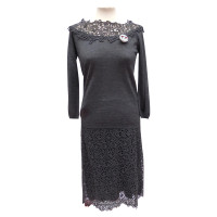 Christian Dior 2Teiler of wool with lace