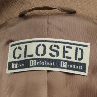 Closed cappotto di lana Classic in ocra