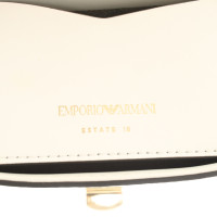 Armani Collezioni Shoulder bag Leather in Cream