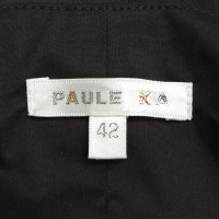 Paule Ka Robe en noir / Beige