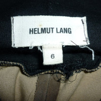 Helmut Lang Leren broek in biker stijl