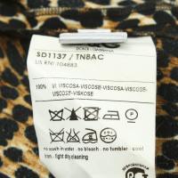 D&G Robe d'été avec motif léopard