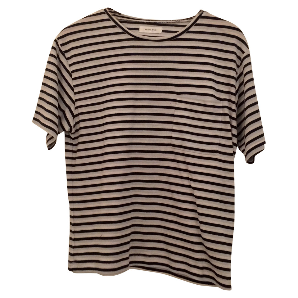 Anine Bing Shirt with stripe pattern