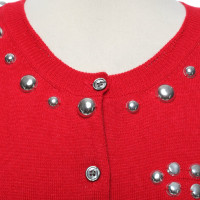 Marc Jacobs Cardigan con parti in cashmere
