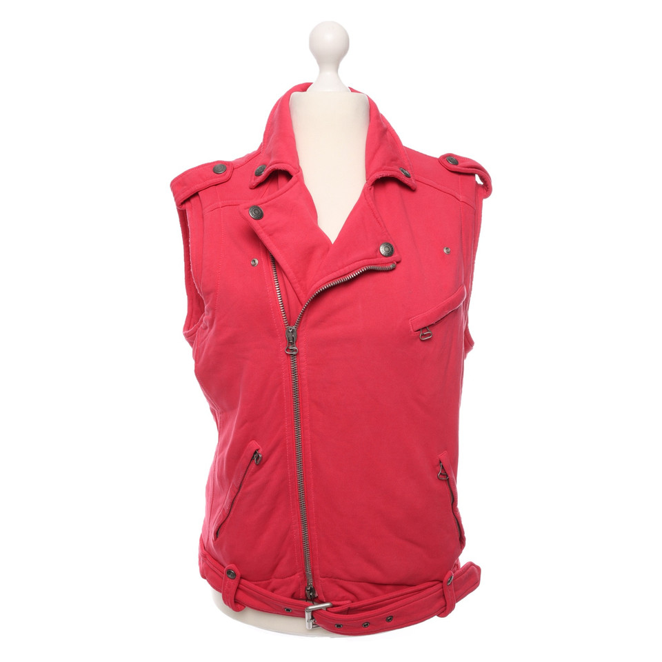 Pierre Balmain Vest Jersey in Red