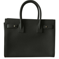 Saint Laurent Sac De Jour Leather in Grey