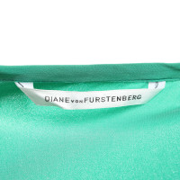 Diane Von Furstenberg Robe verte