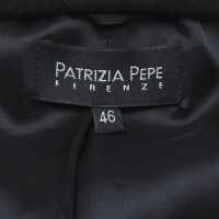 Patrizia Pepe Cappotto in lana in nero