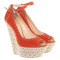 Giuseppe Zanotti Wedges in Orange