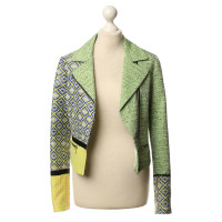 Msgm Short jacket with pattern mix