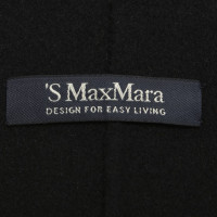 Max Mara Manteau court noir