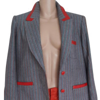 Hermès Blazer / Jacket in wool / silk / leather
