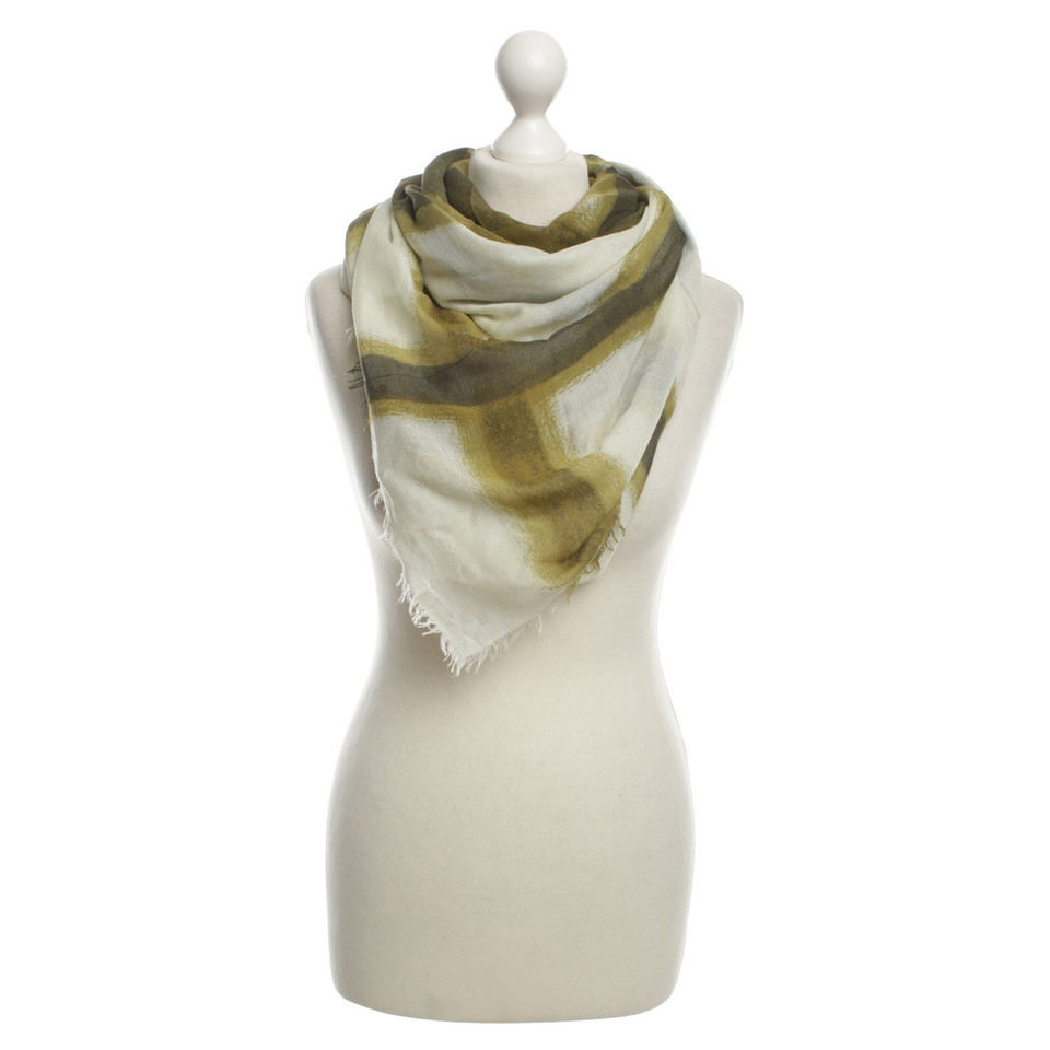 Burberry Scarf in shades of green