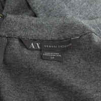Armani Jeans Kleid aus Baumwolle in Grau