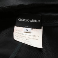 Giorgio Armani Rock aus Seide in Schwarz
