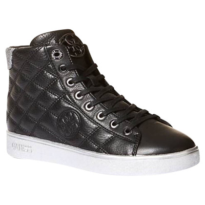 Guess Trainers Leather in Black