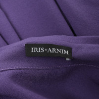 Iris Von Arnim Zijden blouse in paars