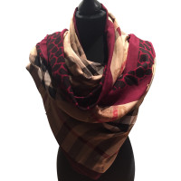 Burberry Scarf from modal and Kashmir in check