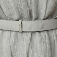 Halston Heritage Silver dress with belt 