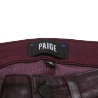 Paige Jeans Jeans en Bordeaux