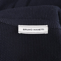 Bruno Manetti Tricot en Coton en Bleu