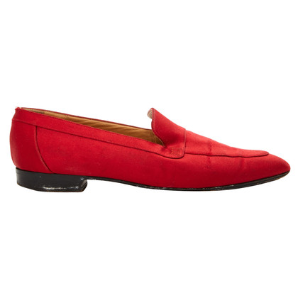 Hermès Loafers in red