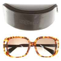 Alexander McQueen Sonnenbrille mit Schildpattmuster