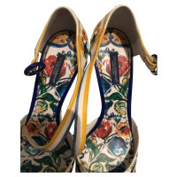 Dolce & Gabbana Sandalen aus Lackleder