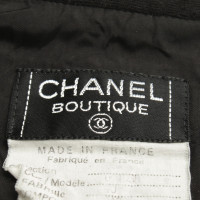 Chanel Jupe de laine noire