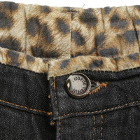 Roberto Cavalli Jeans mit Fransendekor