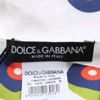 Dolce & Gabbana Foulard en soie avec imprimé