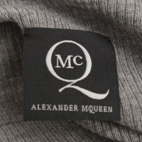 Alexander McQueen Short sweater in grey