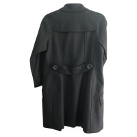 Drykorn Jacke/Mantel aus Wolle in Schwarz