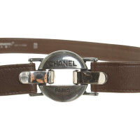 Chanel Cintura in Pelle in Marrone