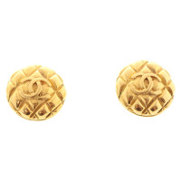 Chanel Boucles d'oreilles de couleur or