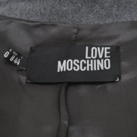 Moschino Love Jas/Mantel in Grijs